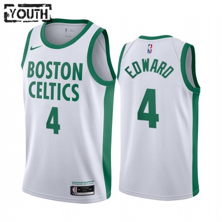 Maglia NBA Boston Celtics Carsen Edward 4 2020-21 City Edition Swingman - Bambino